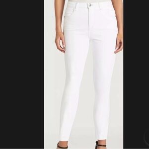 Current/Elliott Women's White Skinny Jeans